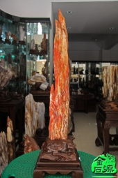 树化玉-NO.3808红色树化玉